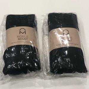 Black thermal leggings